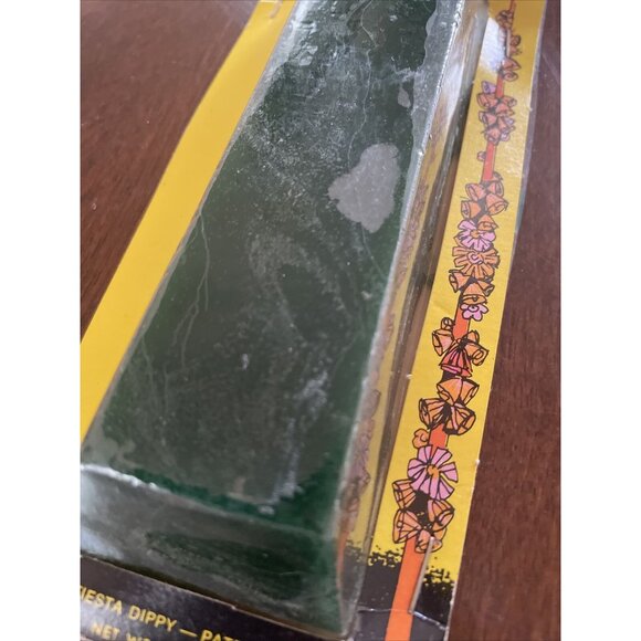 Vintage Fiesta Dippy Wax Block 70/79 Green 2.5oz 1972 Prop. - Picture 2 of 8